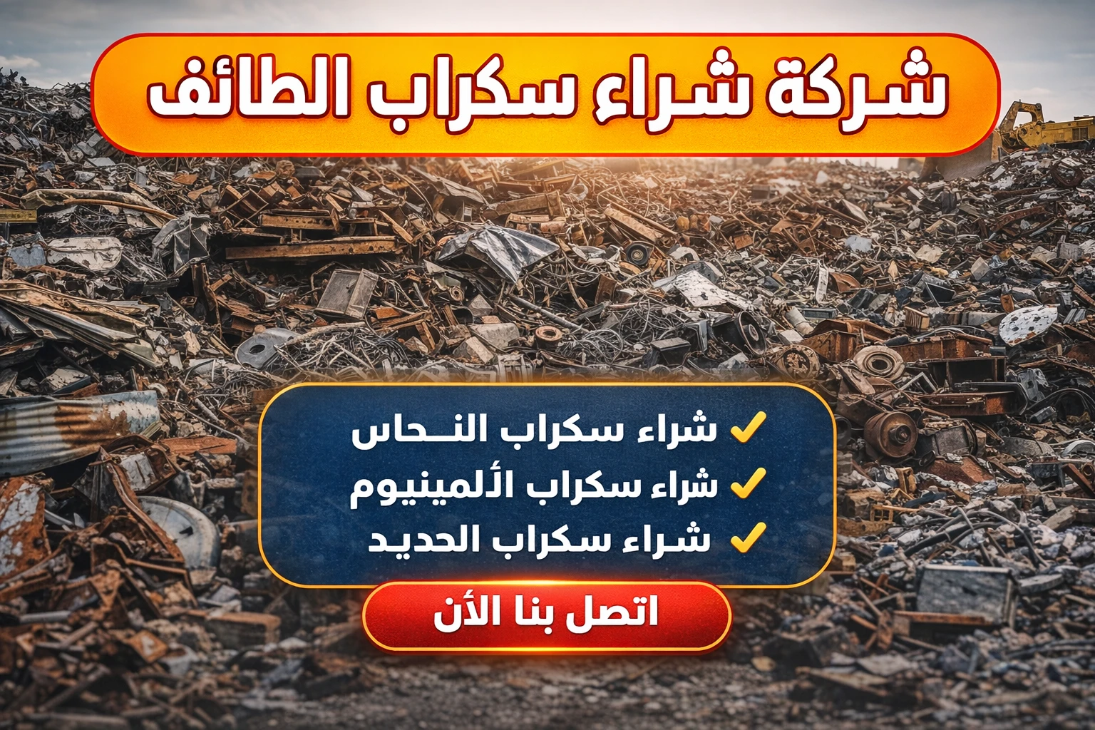 شركة شراء السكراب في الطائف بأعلى سعر للوزن